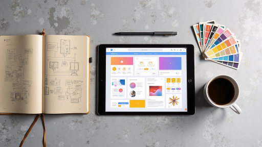 自動化工作流程工具界面截圖，顯示流程編輯器和節點連接，淺色背景，現代化UI設計